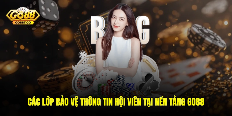 Các lớp bảo vệ thông tin hội viên tại nền tảng GO88