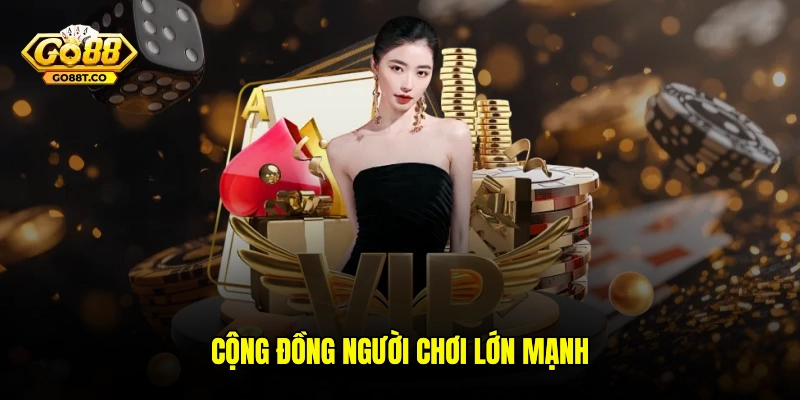 Cộng đồng người chơi lớn mạnh