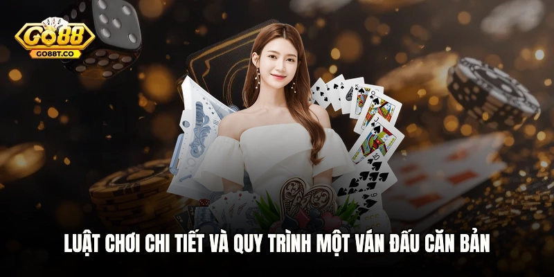 Luật chơi chi tiết và quy trình một ván đấu căn bản
